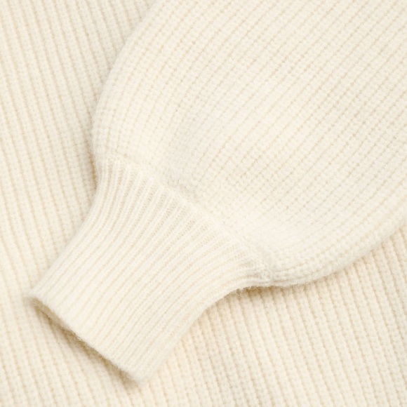 NWT Cider Solid Polo Button Up Rib Sweater, M - Picture 6 of 6